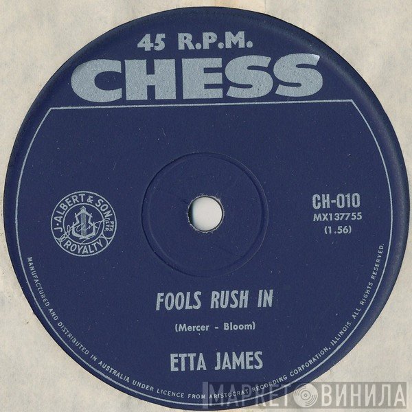 Etta James  - Fools Rush In