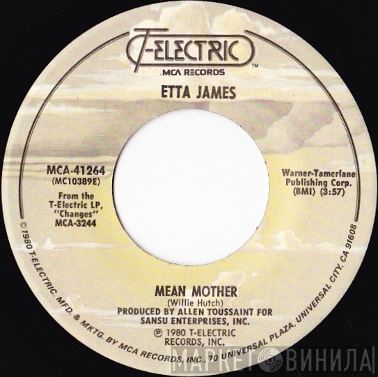 Etta James  - Mean Mother
