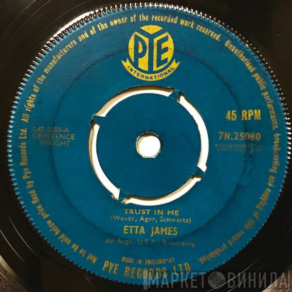 Etta James - Trust In Me