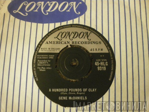 Eugene McDaniels - A Hundred Pounds Of Clay / Take A Chance On Love