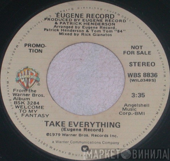 Eugene Record - Take Everything