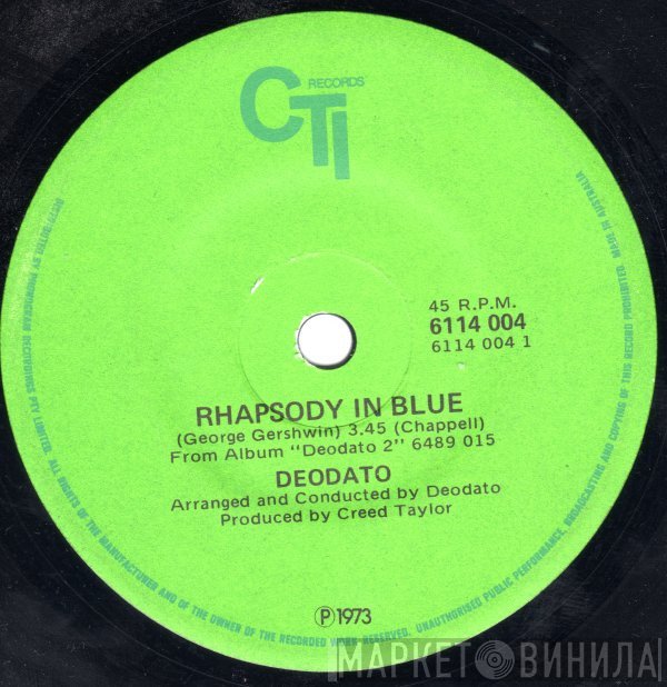 Eumir Deodato  - Rhapsody In Blue / Super Strut