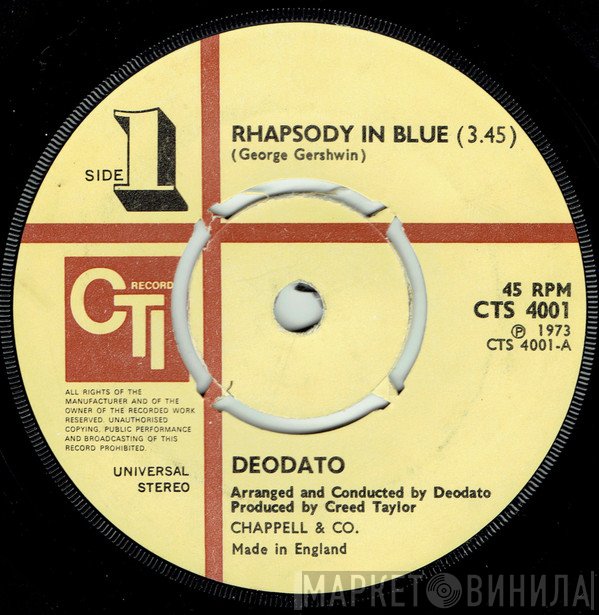 Eumir Deodato - Rhapsody In Blue