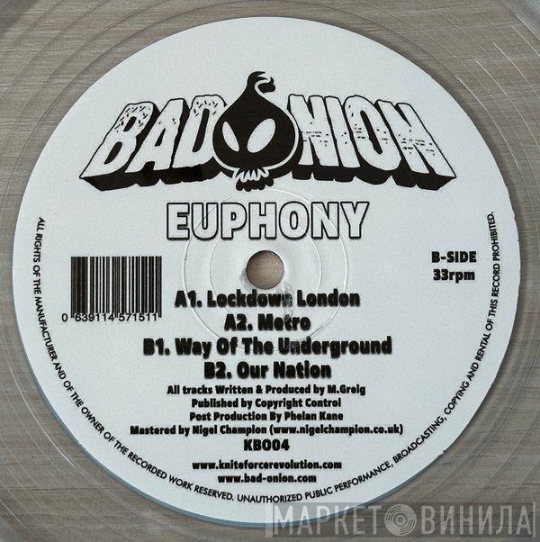 Euphony - Lockdown London EP