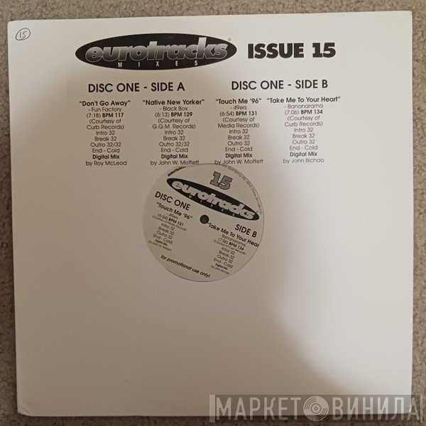  - Eurotracks Mixes Issue Fifteen (15)