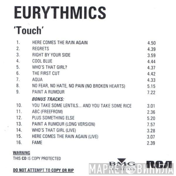 Eurythmics  - Touch