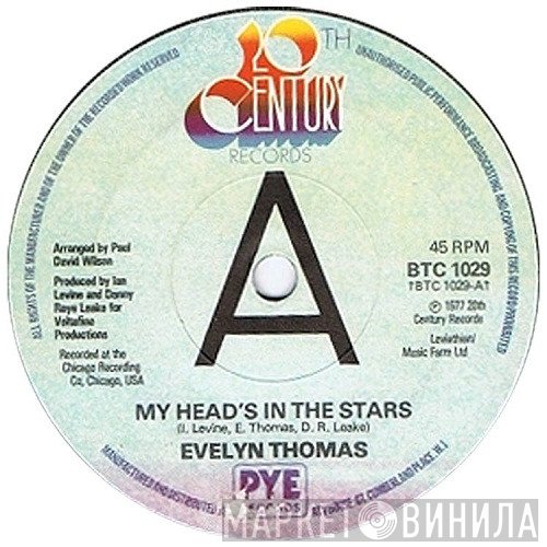 Evelyn Thomas  - My Head's In The Stars
