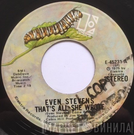 Even Stevens - That's All She Wrote
