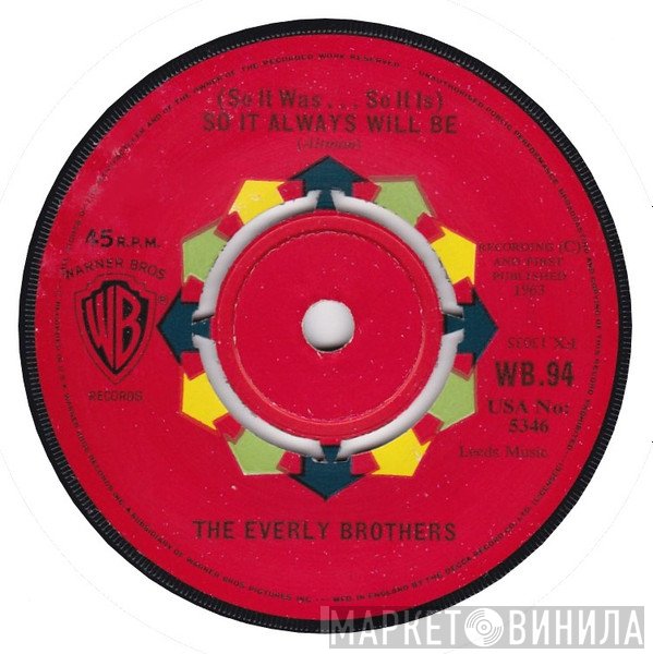 Everly Brothers - (So It Was...So It Is) So It Always Will Be