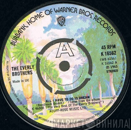 Everly Brothers - All I Have To Do Is Dream / Cathy's Clown