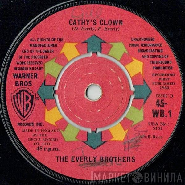 Everly Brothers - Cathy's Clown / Always It's You