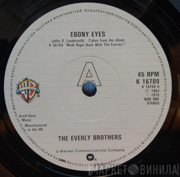 Everly Brothers - Ebony Eyes