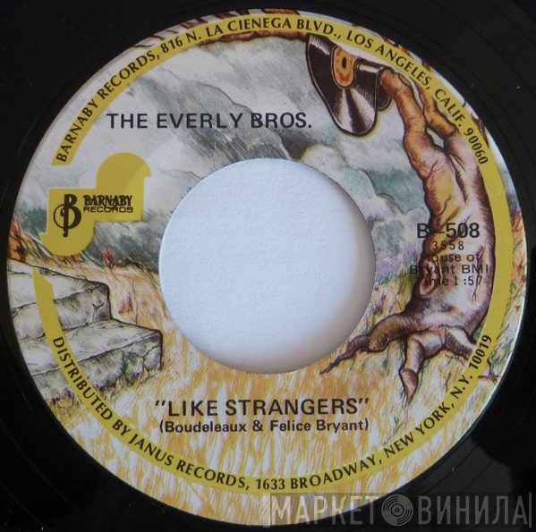 Everly Brothers - Like Strangers / Brand New Heartache