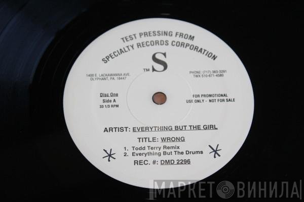 Everything But The Girl  - Wrong