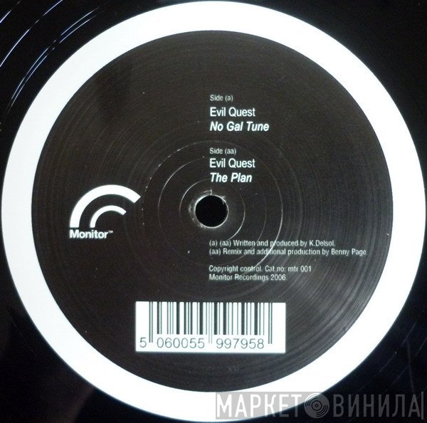 Evilquest - No Gal Tune / The Plan