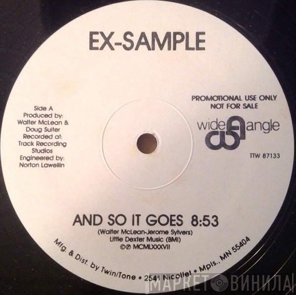 Ex-Sample - And So It Goes