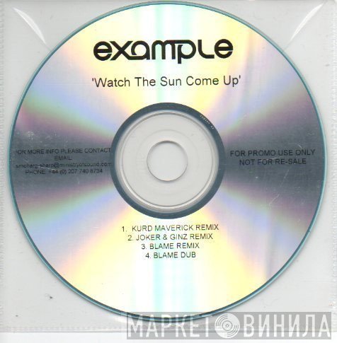 Example - Watch The Sun Come Up