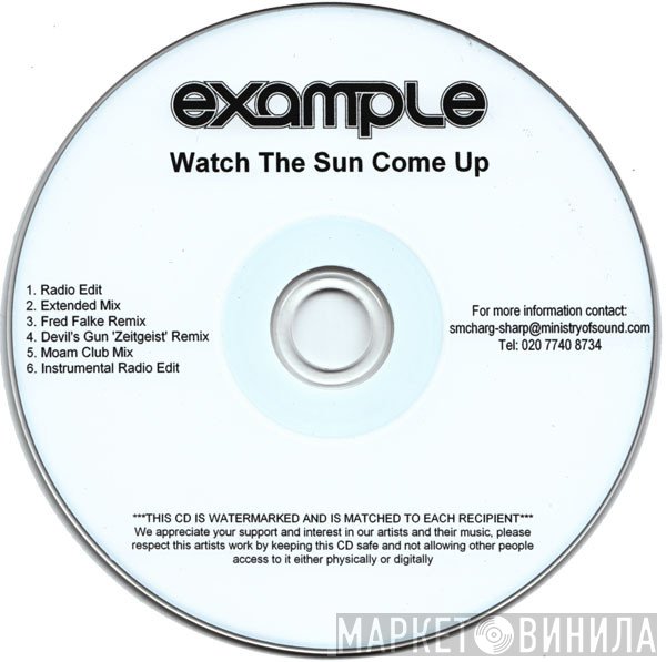 Example - Watch The Sun Come Up