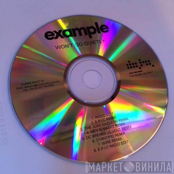 Example - Won't Go Quietly