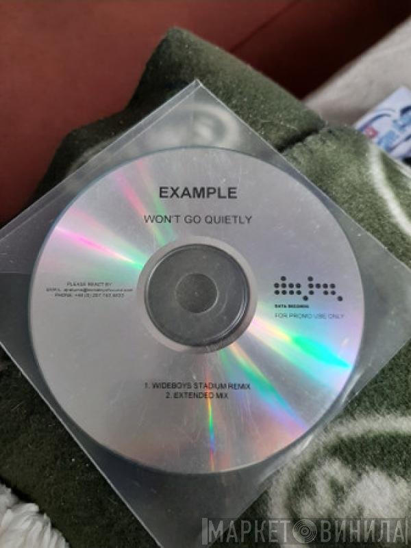 Example - Won't Go Quietly