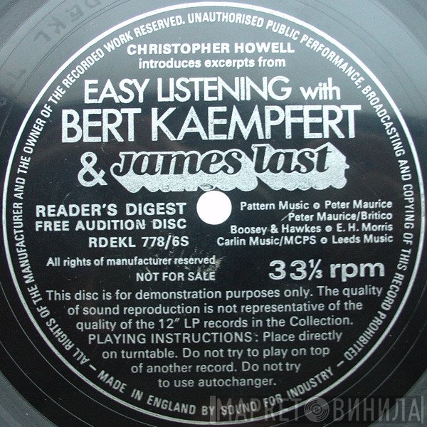 - Excerpts From Easy Listening With Bert Kaempfert & James Last