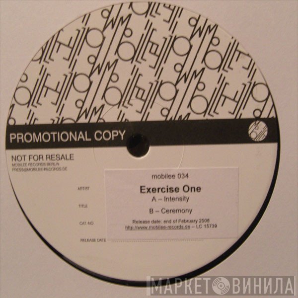 Exercise One  - Intensity