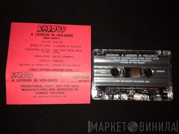 Exodus   - A Lesson In Violence