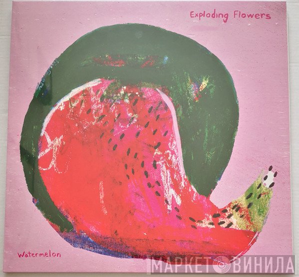 Exploding Flowers  - Watermelon/Peacock