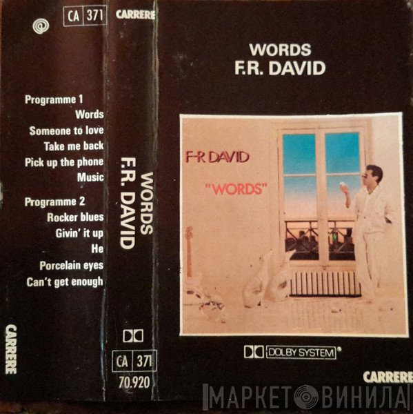 F.R. David  - Words