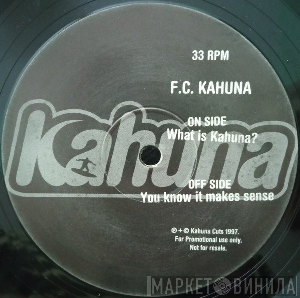 FC Kahuna - What Is Kahuna? / You Know It Makes Sense