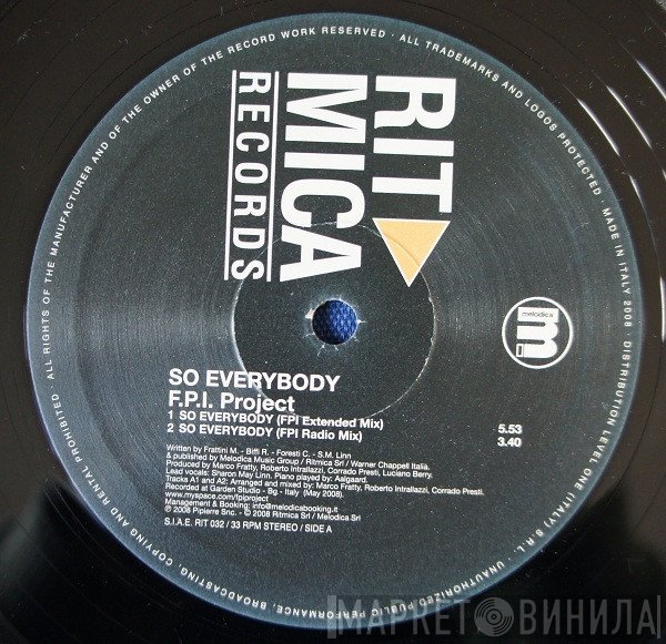FPI Project  - So Everybody