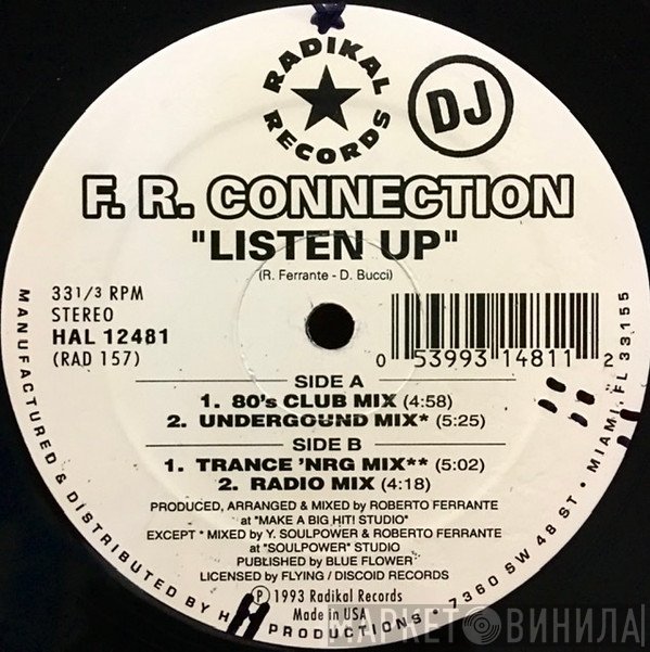 FR Connection  - Listen Up