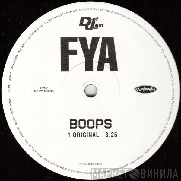 FYA - Boops