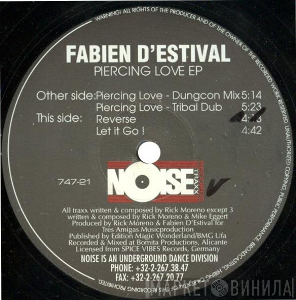 Fabien D'Estival - Piercing Love EP