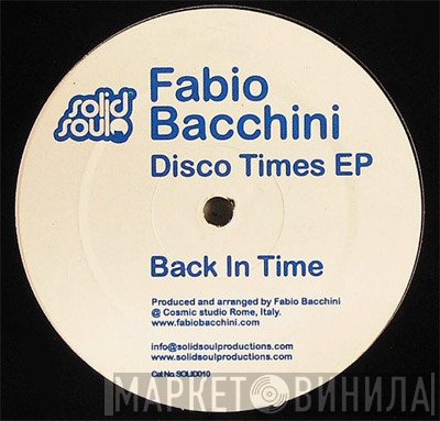 Fabio Bacchini - Disco Times EP