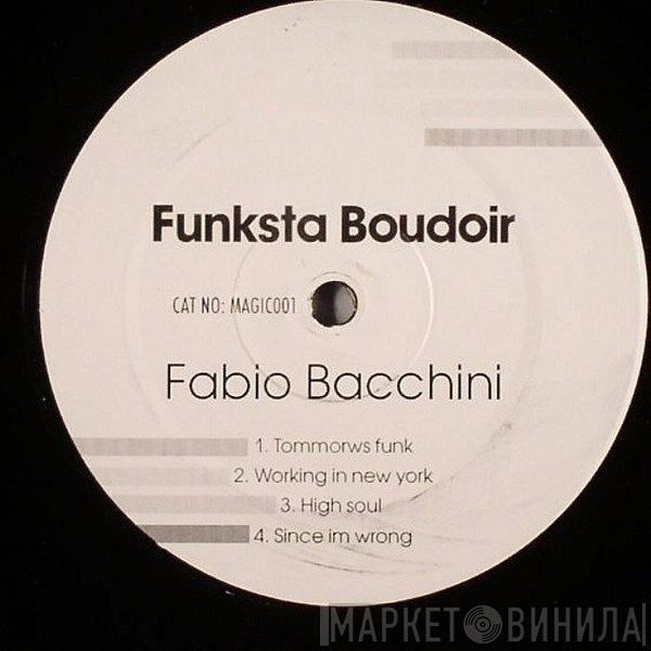 Fabio Bacchini - Funksta Boudoir EP