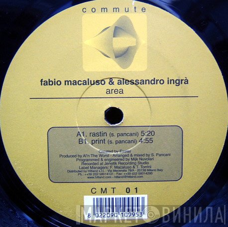 Fabio Macaluso, Alessandro Ingrà - Area