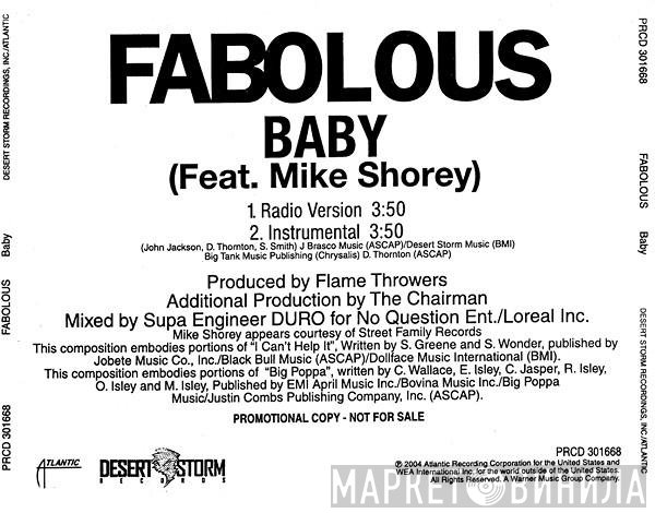 Fabolous Feat. Mike Shorey  - Baby
