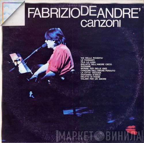 Fabrizio De André  - Canzoni
