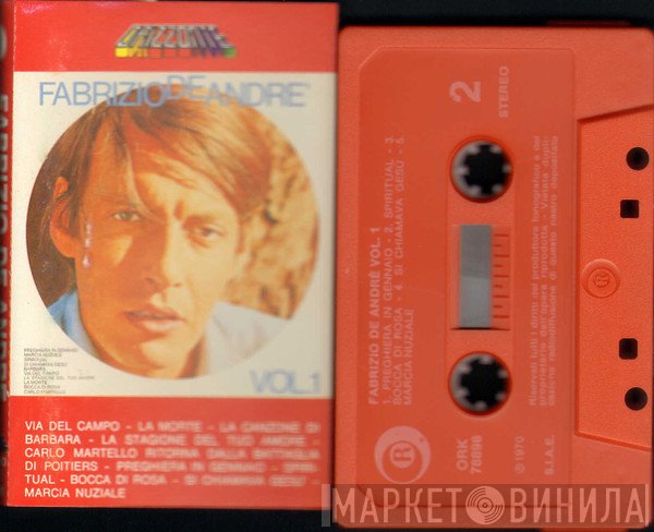 Fabrizio De André  - Volume 1°