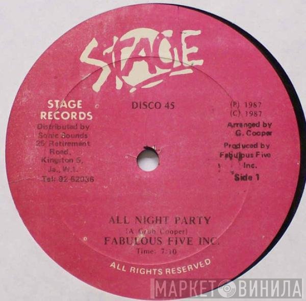 Fabulous Five Inc. - All Night Party
