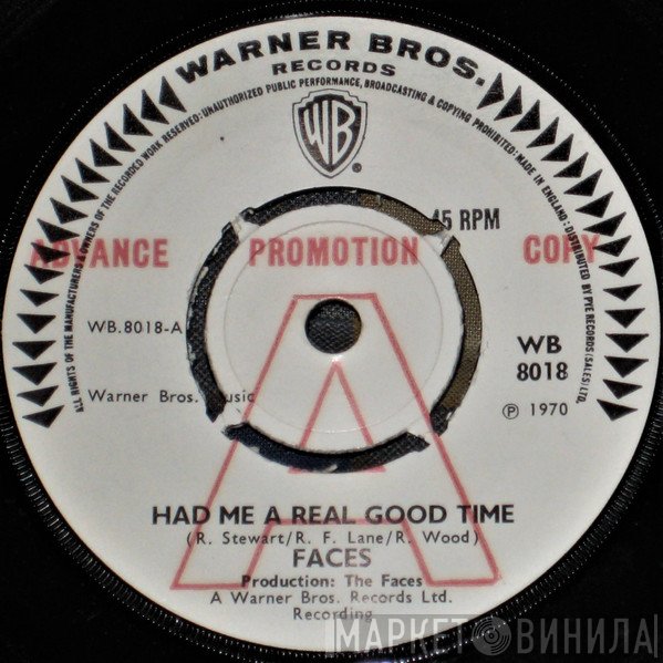 Faces  - Had Me A Real Good Time