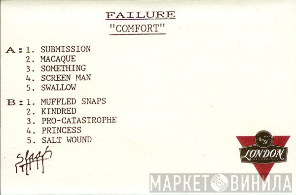 Failure  - Comfort