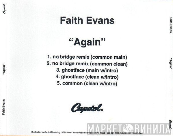 Faith Evans  - Again
