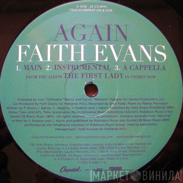 Faith Evans  - Again