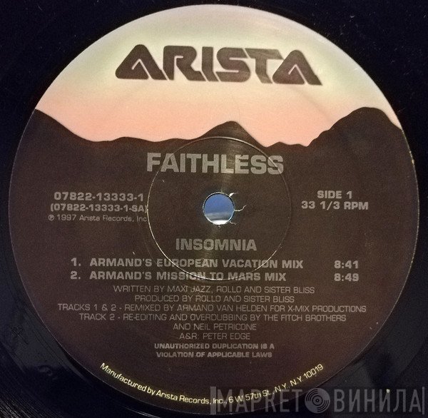 Faithless  - Insomnia