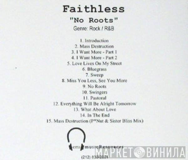 Faithless  - No Roots