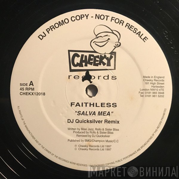 Faithless - Salva Mea