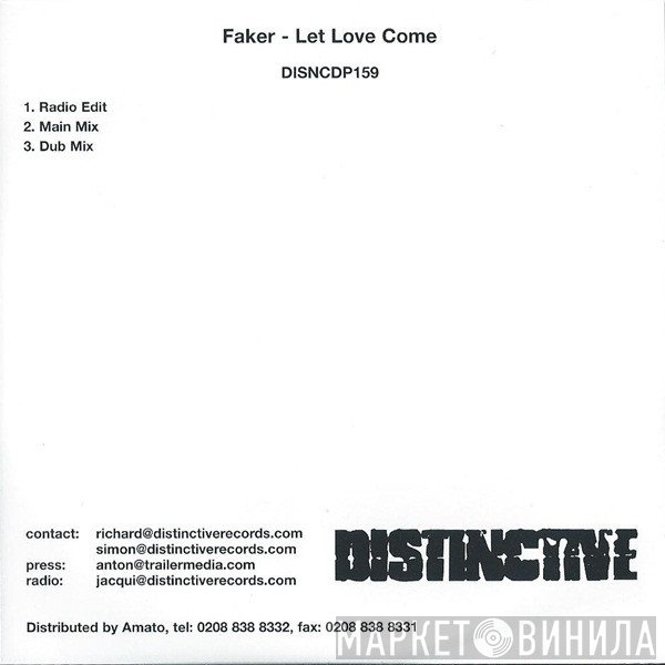 Faker - Let Love Come