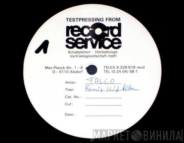 Falco  - The Remix Hit Collection